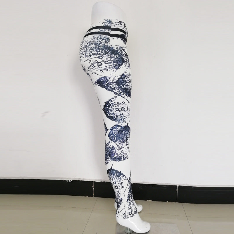 Feather Raindrop Performance Leggings