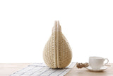 Rattan Weave Round Handbag