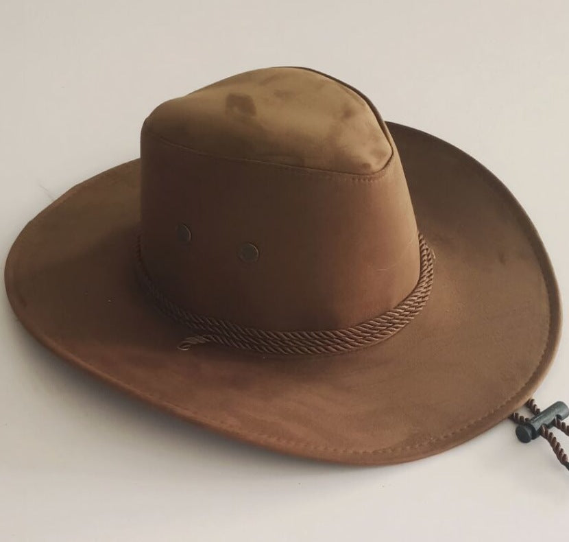 Velvet Western Rope Rider Cowboy Hat