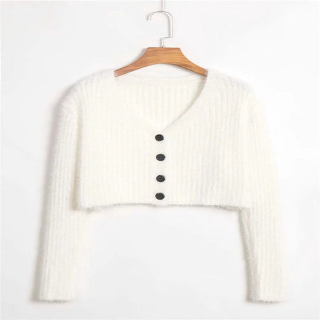 Sweet Knit Cotton Blend Cardigan