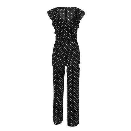 Polka Dot Print Women Jumpsuit