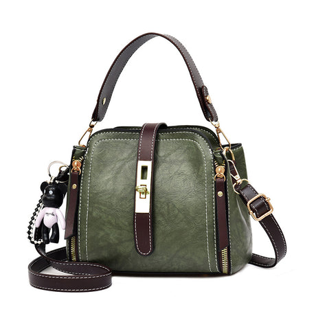 Vintage Flap Crossbody Messenger Bag for Women