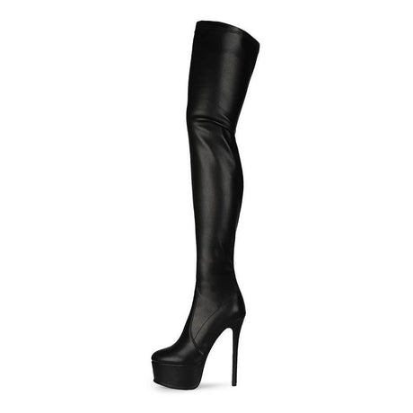 Seductive Suede Overknee Boots