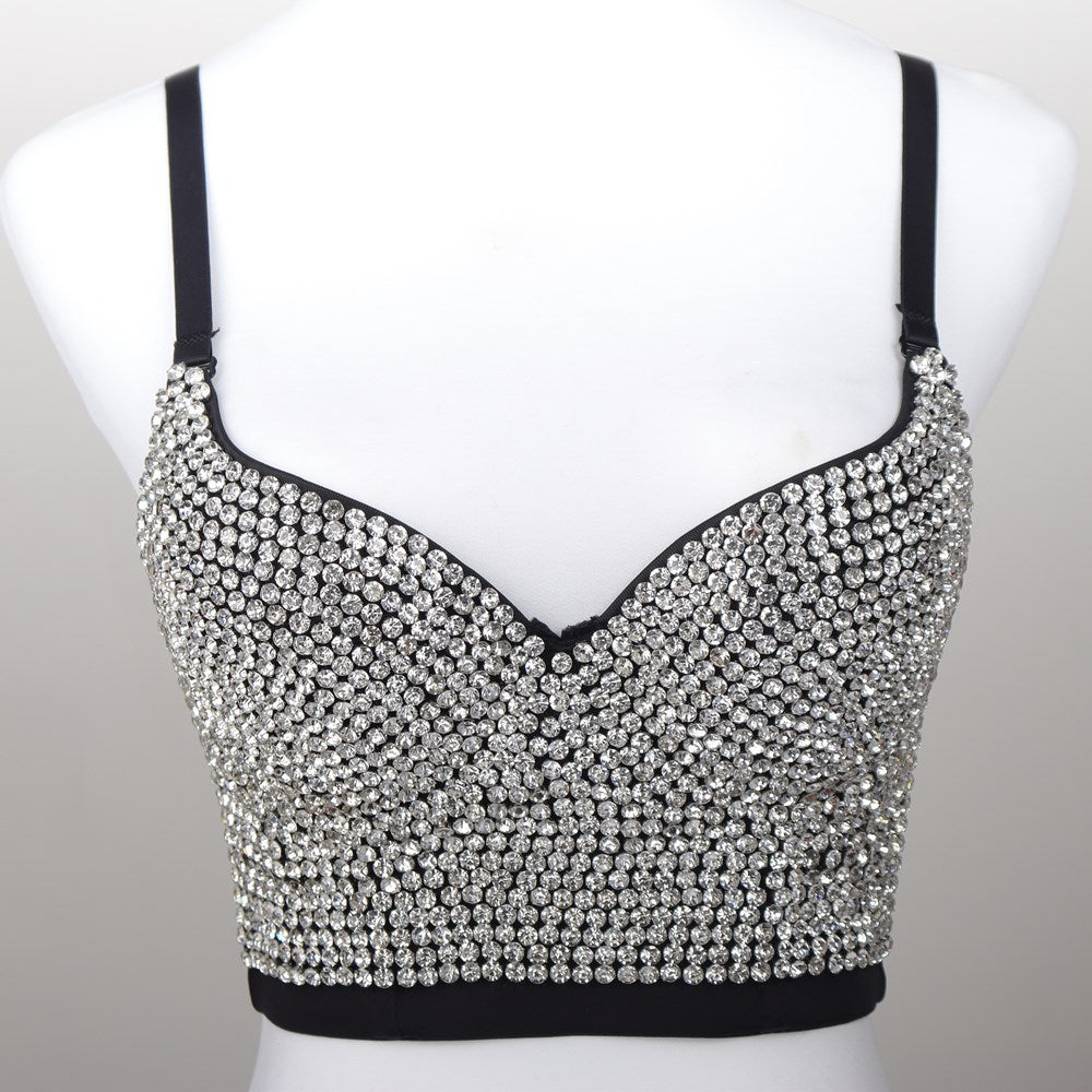 Beaded Blossom Bra