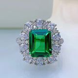 Emerald Lyla Diamond Ring