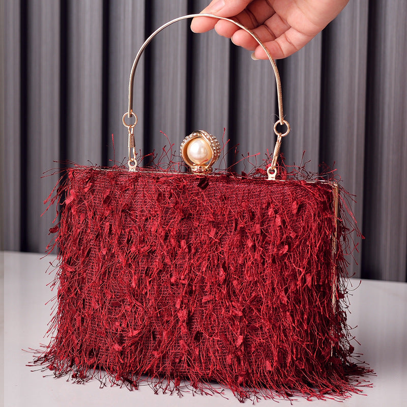 Luxury Tassel Designer Party Evening Bag