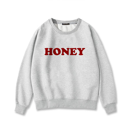 Honey Print Winter Hoodie