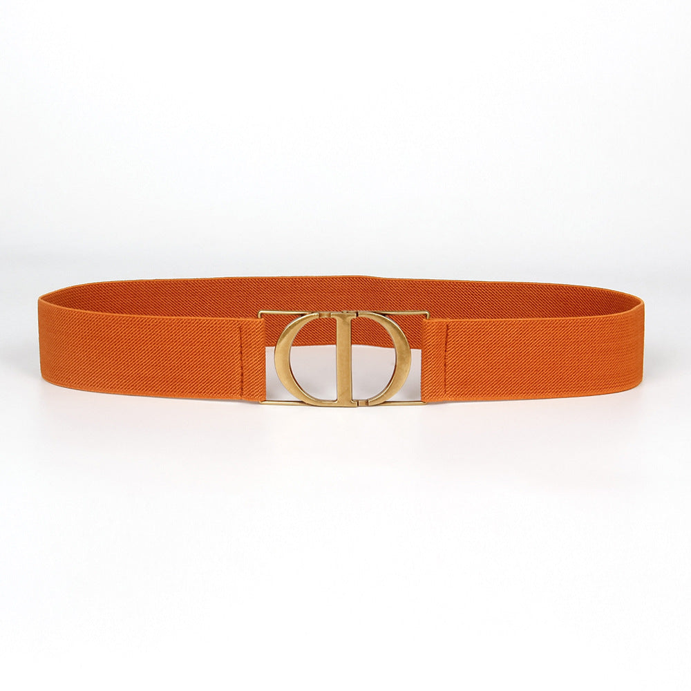 Sleek Elastic Accessory Belt