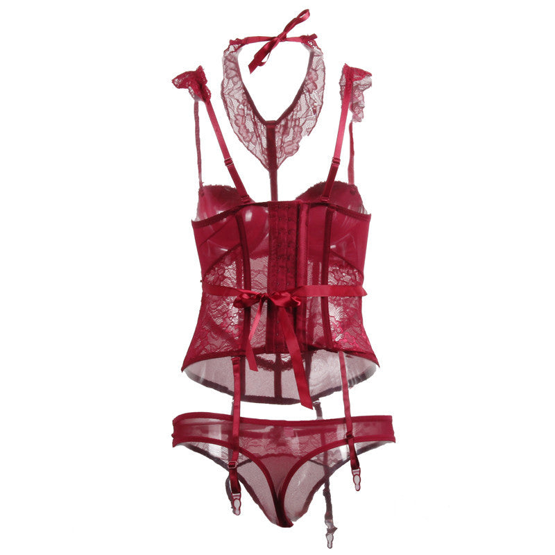 Amora Ruby Garter Set