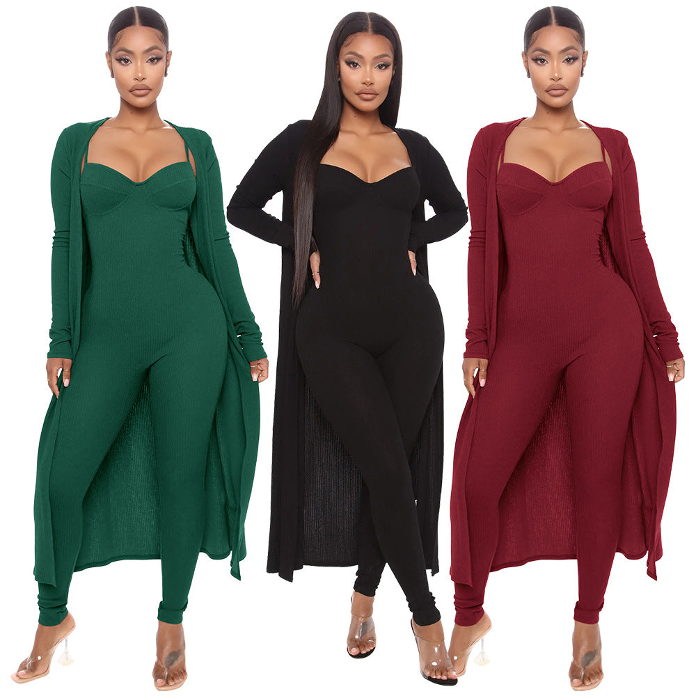 Loose Sleeve Sling Jumpsuit