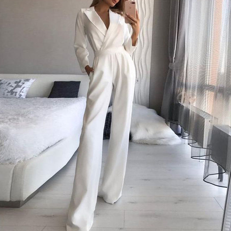 Spring Slim Bodysuit Jumpsuit