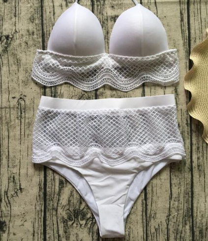 Stitched Knit Bikini