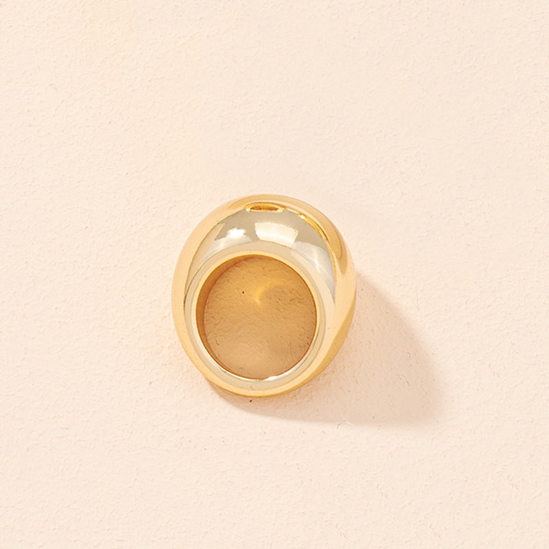 Wide Gold Lola Ring