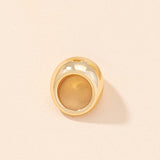 Wide Gold Lola Ring