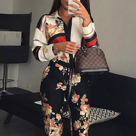 Vintage Floral Summer Jumpsuit