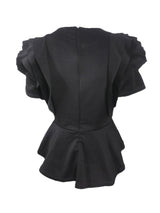 Rosie Ruffled Peplum Top