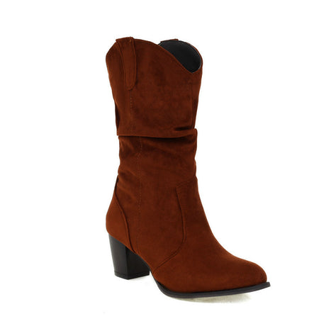 Flirty Suede Chic Boots