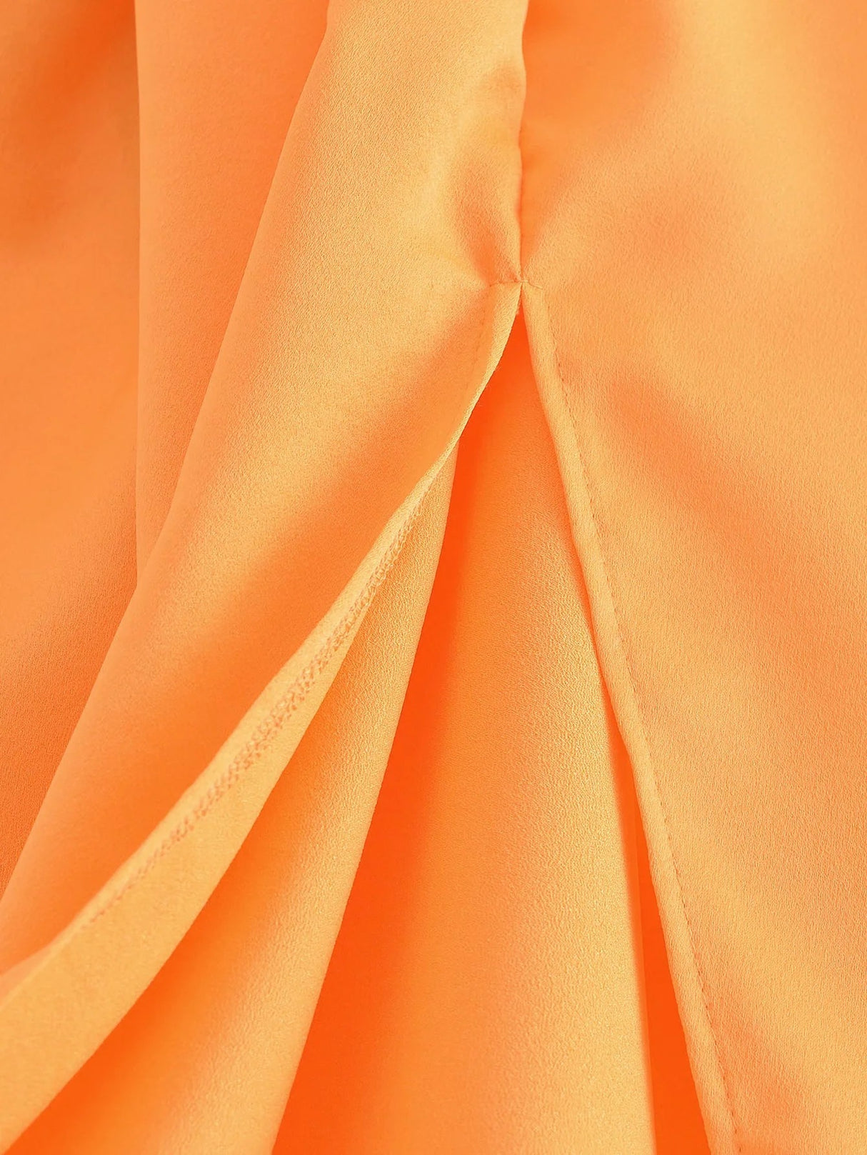 Pleated Orange Dream Skirt