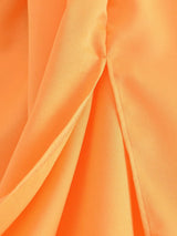 Pleated Orange Dream Skirt