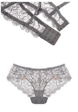 Amelia Floral Lace Bra and Panty Set