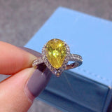 Petra Mezzra Yellow Diamond Ring