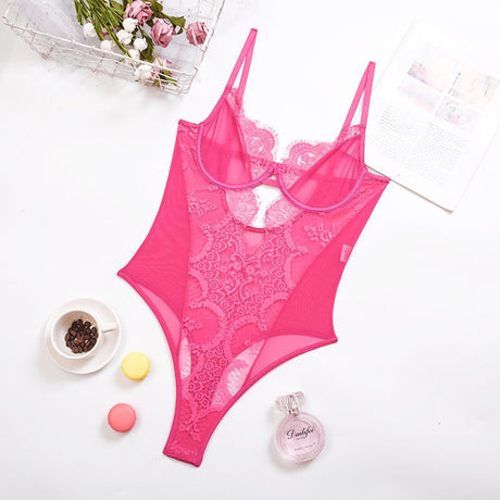 Daisy Lace Bodysuit Lingerie