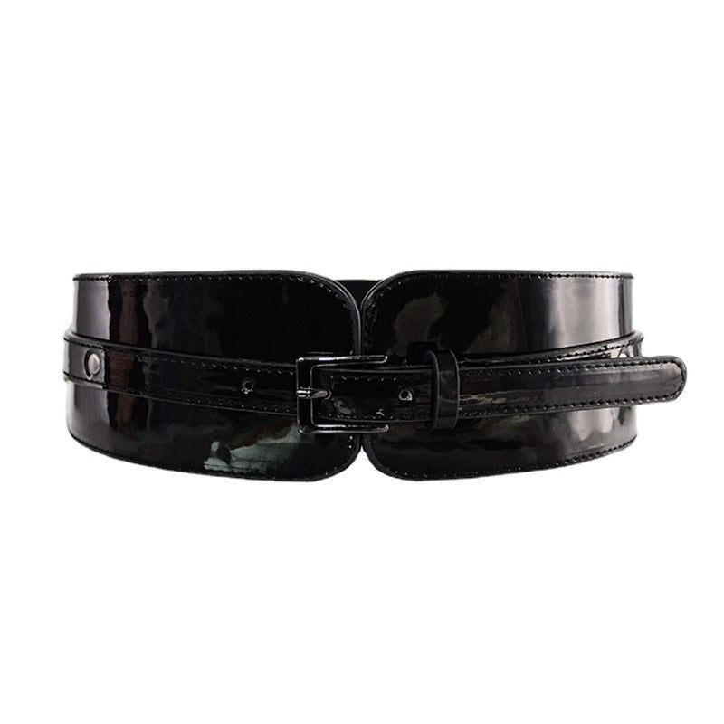 Patent Leather Power Belt