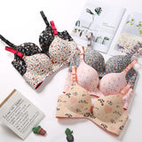 Floral Blossom Supportive Bra