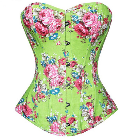 Floral Fantasy Corset Top