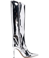 Seductive Siren Patent Leather Knee Boots