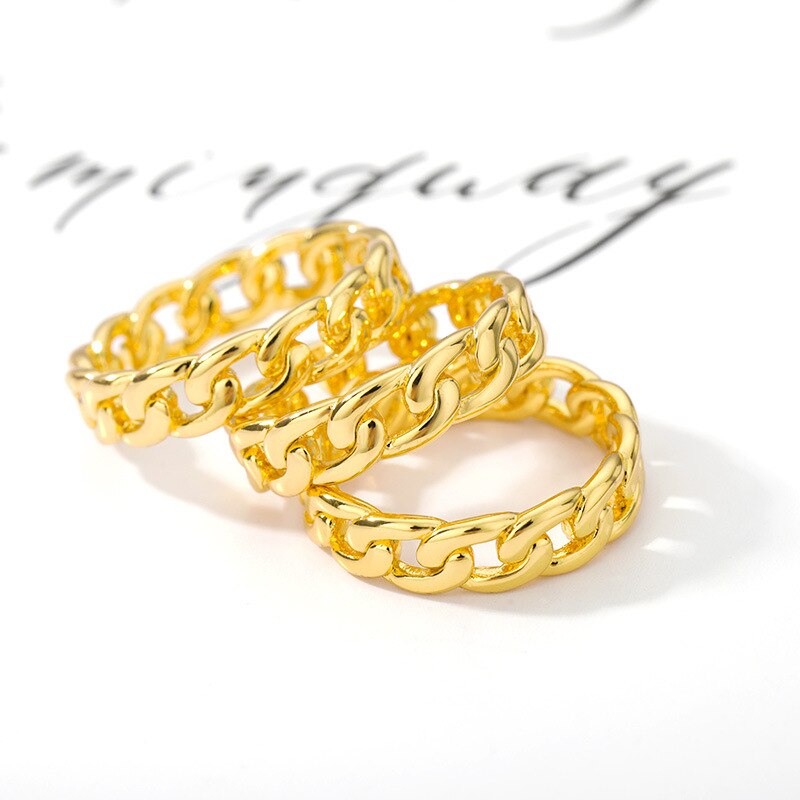 Chain Twist Ring