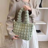 Winter Chic Plush Handbag