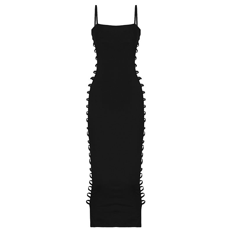 Abby Side Cut Out Midi Dress