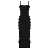 Abby Side Cut Out Midi Dress