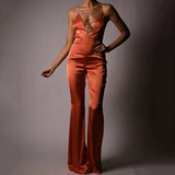 Gabriella Satin Jumpsuit