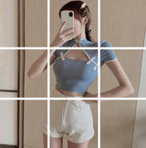 Sweetheart Shortie Crop Top