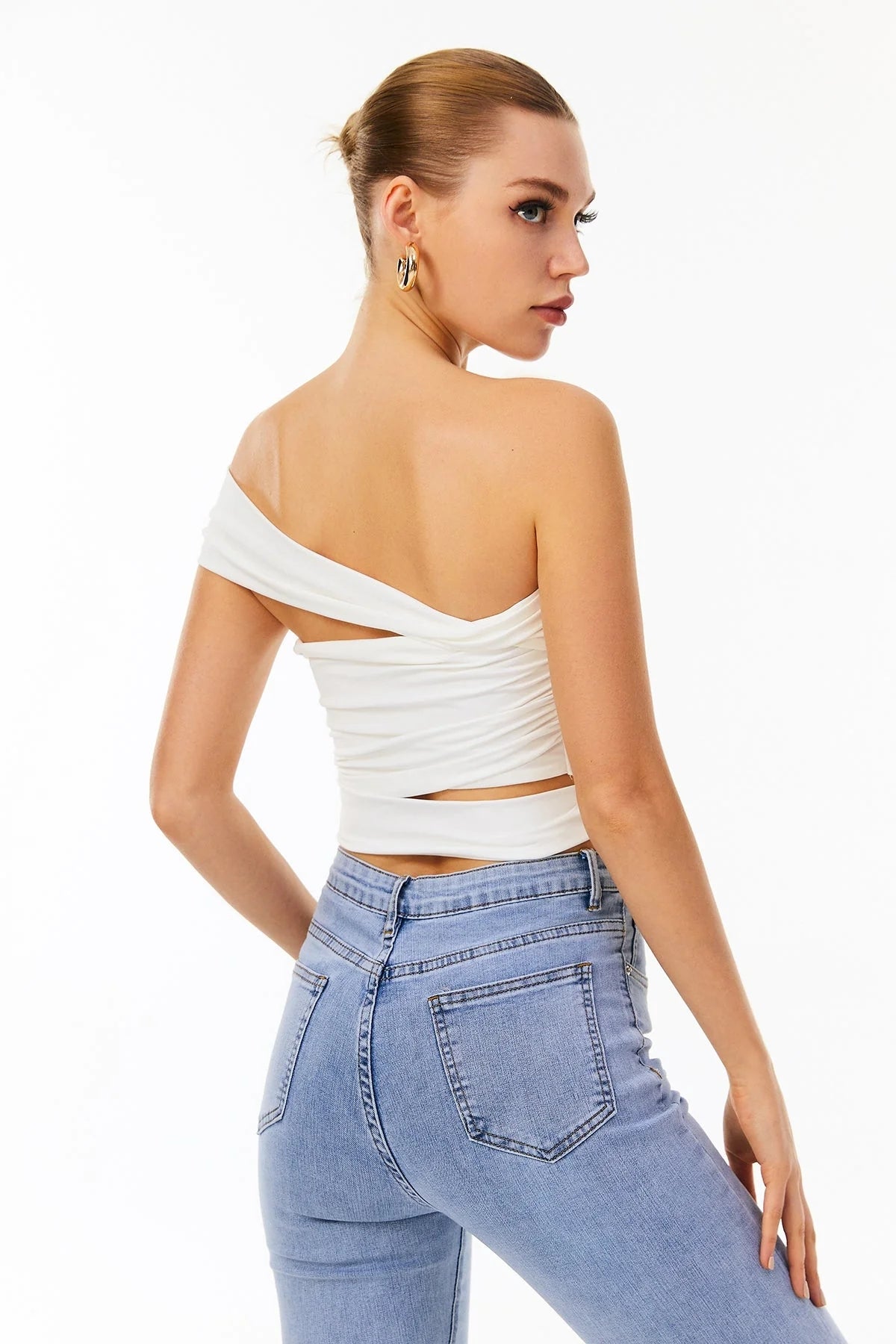 Zala Criss Cross Crop Top