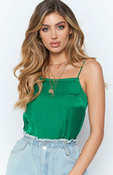 Silk Chiffon Spaghetti String Cami