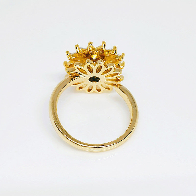 Sunflower Spin Ring