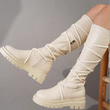 Lace-Up Dream Boots