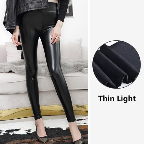 SleekFit Leather Leggings