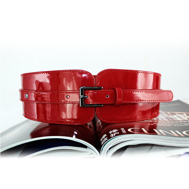 Patent Leather Power Belt