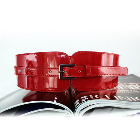 Patent Leather Power Belt