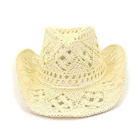 Sun-Kissed Straw Western Cowboy Hat