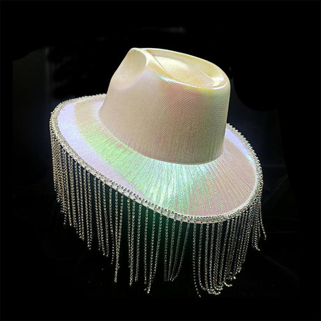 Diamond Tassel Illusion Cowboy Hat