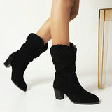 Flirty Suede Chic Boots