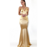 Golden Goddess Evening Dress