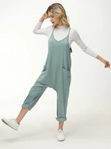 SlimFit Pocketed Jumpsuit