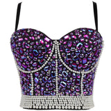 Crystal Sparkle Corset Top