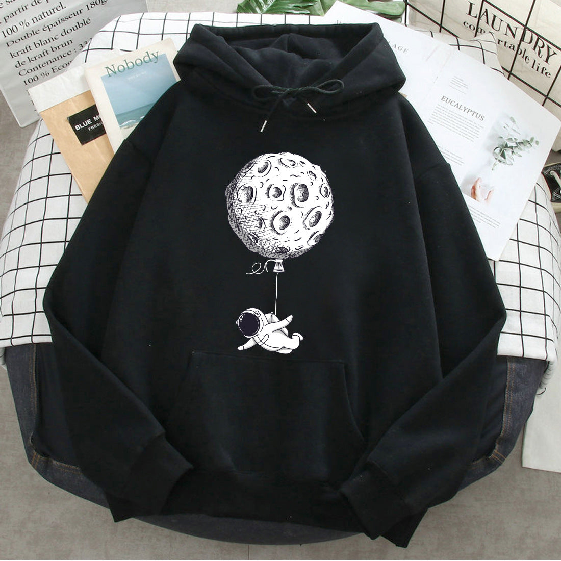 Printed Casual Hoodie